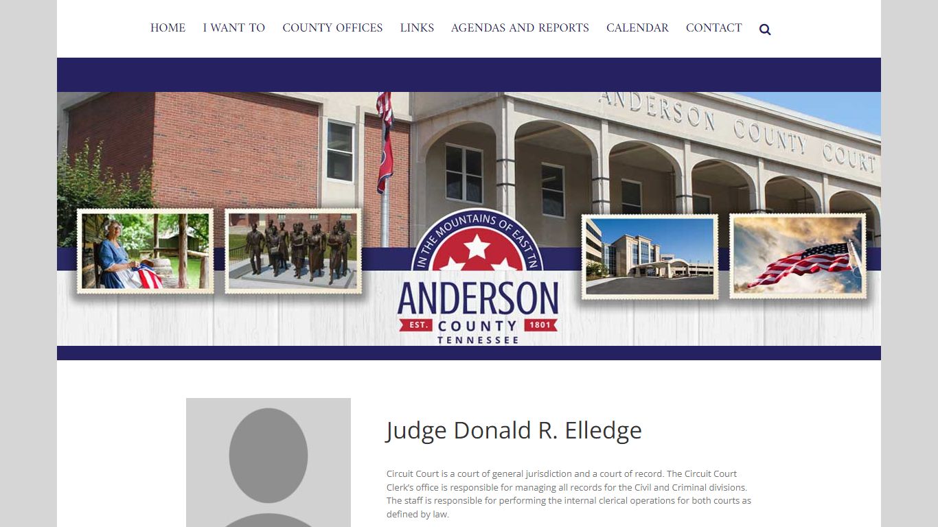 Circuit and Criminal Court – Anderson County, Tennessee